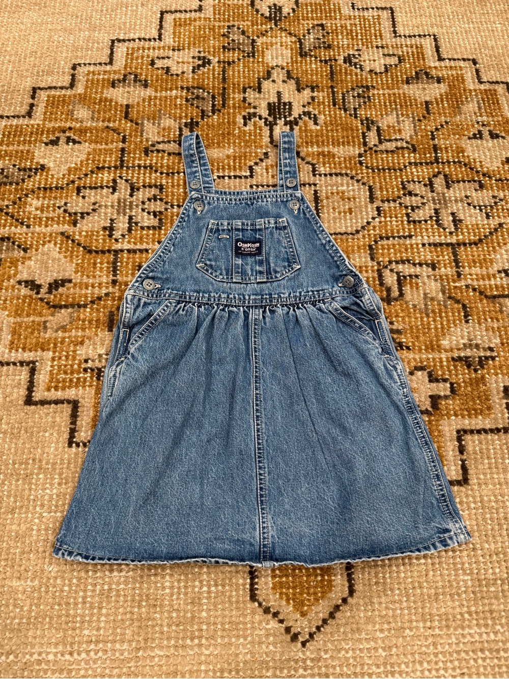 OshKosh Denim Jumper Dress - Classic Blue 4T